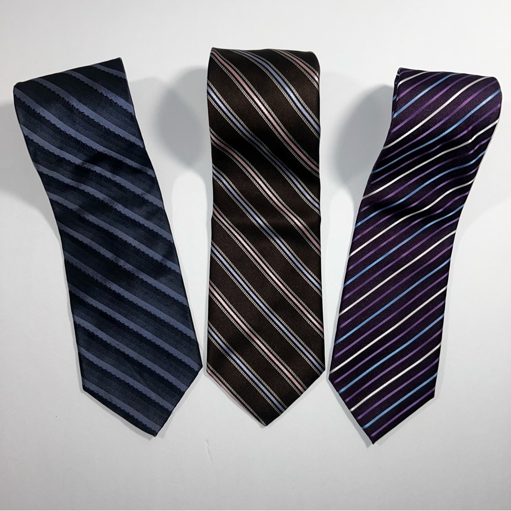 Lot Of 3 Ties, Woodward, Daniel Cremieux, And Towncraft!